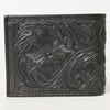 ADBG1236 American Darling Hand Tooled Leather Bifold Wallet -Floral Carved Purse