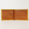 ADBG1236 American Darling Hand Tooled Leather Bifold Wallet -Floral Carved Purse