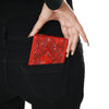 ADBG1236 American Darling Hand Tooled Leather Bifold Wallet -Floral Carved Purse