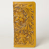 ADBG1269 American Darling Hand-Tooled Genuine Leather Western Wallet Handbag - Floral Carved Women Wallet