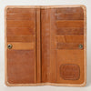 ADBG1269 American Darling Hand-Tooled Genuine Leather Western Wallet Handbag - Floral Carved Women Wallet