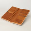 ADBG1269 American Darling Hand-Tooled Genuine Leather Western Wallet Handbag - Floral Carved Women Wallet