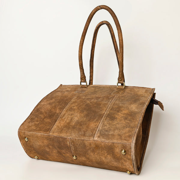 ADBGA496 American Darling Western Leather Tote Bag Full Grain Genuine Leather