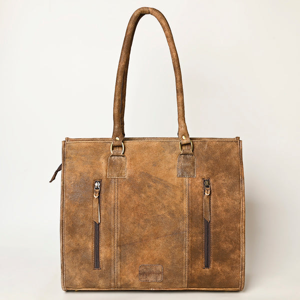 ADBGA496 American Darling Western Leather Tote Bag Full Grain Genuine Leather