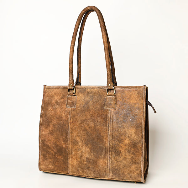 ADBGA496 American Darling Western Leather Tote Bag Full Grain Genuine Leather