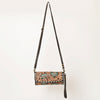 ADBGA489 American Darling Hand Tooled Leather Small Cross body Bag Western Purse