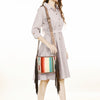 ADBG324 American Darling Saddle Blanket Fringes Messenger Bag