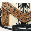 ADBG906 American Darling Handcrafted Hand Tooled Leather Saddle Blanket Envelope