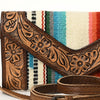 ADBG906 American Darling Handcrafted Hand Tooled Leather Saddle Blanket Envelope