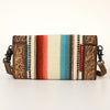ADBG906 American Darling Handcrafted Hand Tooled Leather Saddle Blanket Envelope