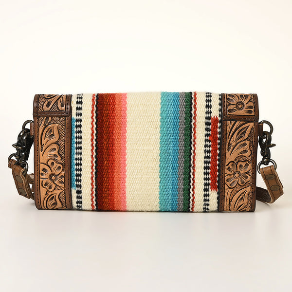 ADBG906 American Darling Handcrafted Hand Tooled Leather Saddle Blanket Envelope