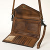 ADBG906 American Darling Handcrafted Hand Tooled Leather Saddle Blanket Envelope