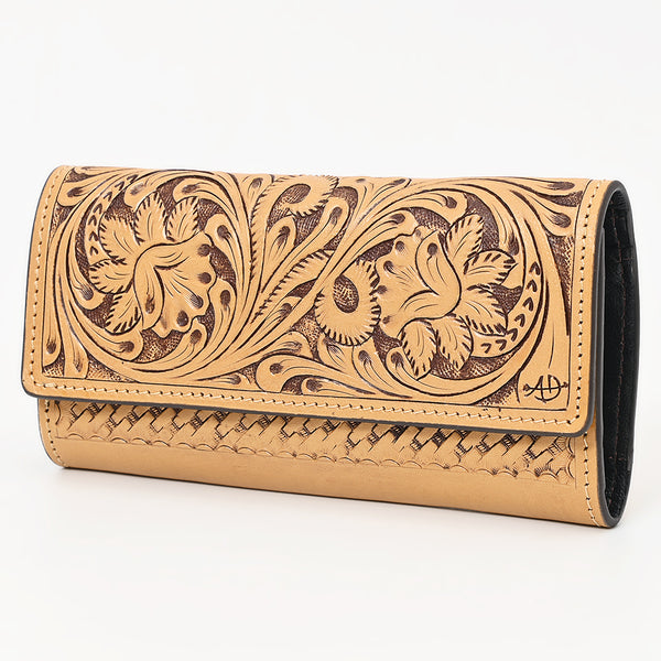 LC-ADBGZ790A Wallet Genuine Western Leather Women Bag