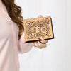 LC-ADBGZ791A Wallet Genuine Western Leather Women Bag