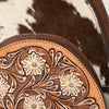 ADBGA508 American Darling Western Leather Backpack Hand Tooled Cowhide Purse