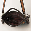 OHA103B Clutch Genuine Leather women bag western Bag