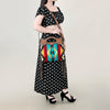 OHA103 Clutch Genuine Leather women bag western Bag