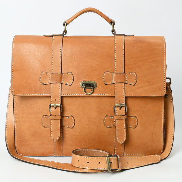 ADBG1399 American Darling Western Genuine Leather Briefcase Bag for Work Office & Travel