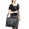 ADBG1399 American Darling Western Genuine Leather Briefcase Bag for Work Office & Travel