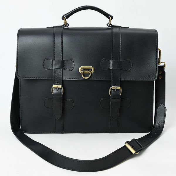 ADBG1399 American Darling Western Genuine Leather Briefcase Bag for Work Office & Travel