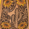 ADBG1146 American Darling Floral Hand Tooled Bag -Hair on Cowhide Sling