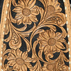 ADBG1146 American Darling Floral Hand Tooled Bag -Hair on Cowhide Sling