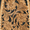 ADBG1146 American Darling Floral Hand Tooled Bag -Hair on Cowhide Sling