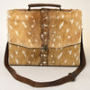 ADBG1421 American Darling Western Leather Cowhide Briefcase Bag Genuine Leather Office & Travel Case