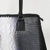ADBG1422 American Darling Western Genuine Leather Tote Bag Crocodile Embossed Premium Handcrafted Carryall