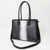 ADBG1422 American Darling Western Genuine Leather Tote Bag Crocodile Embossed Premium Handcrafted Carryall