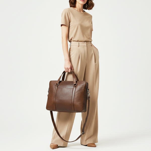 ADBGM385 Briefcase Genuine Western Leather Women Bag