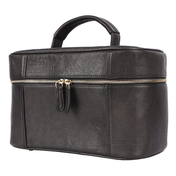 ADBGM386 Jewelry Case Genuine Western Leather Women Bag