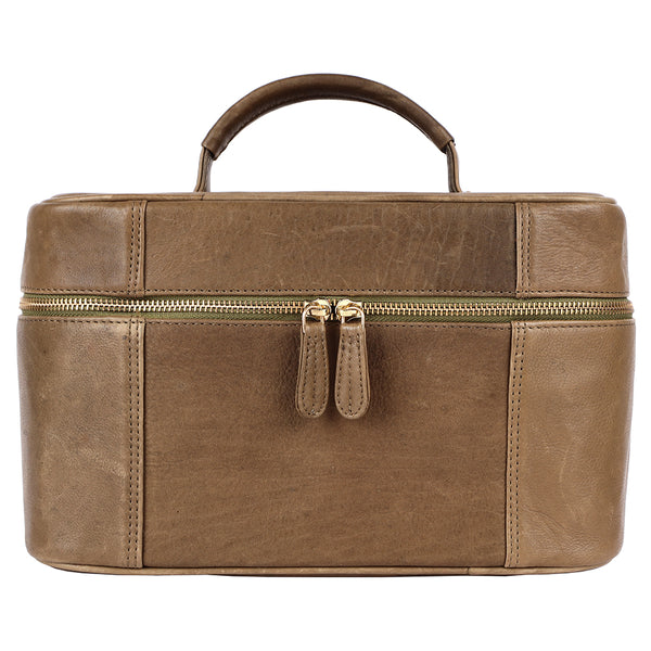 ADBGM386 Jewelry Case Genuine Western Leather Women Bag