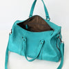 LC-ADBGM390 Leather Duffel Bag - Handmade Full-Grain Western Travel Weekender with Shoulder Strap