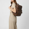 ADBGM391 Leather Backpack - Structured Full-Grain Western Travel & Work Bag