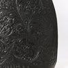 ADBGZ814 Black Hand-Tooled Leather Backpack - Western Floral Carved Daypack