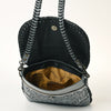ADBG1108 American Darling Handcrafted Leather Western Crossbody Bag Hand-Tooled Floral Carving with Genuine Leather