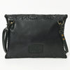 ADBG1109 American Darling Hand-Tooled Genuine Leather Western Envelope Bag Floral Carved Crossbody