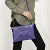 ADBG1109 American Darling Hand-Tooled Genuine Leather Western Envelope Bag Floral Carved Crossbody