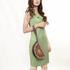 ADBG1433 American Darling Hand-Tooled Genuine Leather Western Taco Bag | Floral Carved Artisan Wristlet