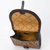 ADBGA528 American Darling Western Leather Hand Tooled Floral Messenger Bag