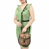 ADBGA529 American Darling Western Leather Hand Tooled FloralCrossbody Bag