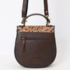 ADBGA529 American Darling Western Leather Hand Tooled FloralCrossbody Bag