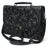 ADBG1437 American Darling Western Hand-Tooled Leather Briefcase Bag Floral Carved Genuine Leather Work Bag