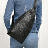 ADBG1443 American Darling Hand-Tooled Western Leather Sling Bag | Genuine Leather Floral Carved Crossbody