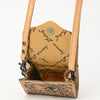 ADBG1444 American Darling Hand Tooled Genuine Leather Western Crossbody Bag for Everyday Carry
