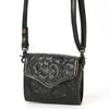 ADBG1444 American Darling Hand Tooled Genuine Leather Western Crossbody Bag for Everyday Carry
