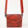 ADBG1444 American Darling Hand Tooled Genuine Leather Western Crossbody Bag for Everyday Carry