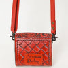 ADBG1444 American Darling Hand Tooled Genuine Leather Western Crossbody Bag for Everyday Carry