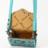 ADBG1444 American Darling Hand Tooled Genuine Leather Western Crossbody Bag for Everyday Carry